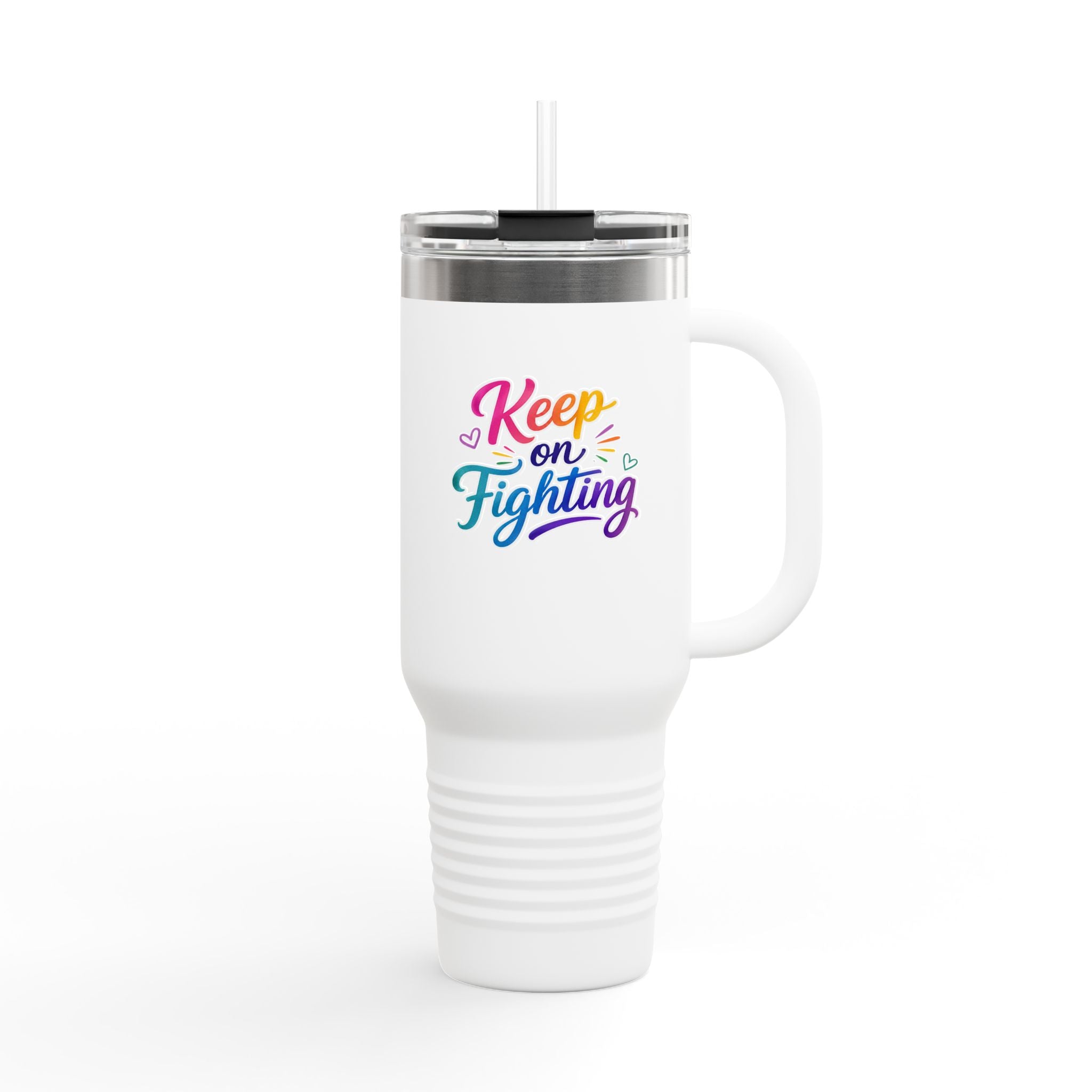 Keep On Fighting Insulated Travel Mug