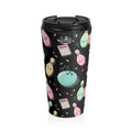 Kawaii Bowling Stainless Steel Travel Mug — Cute Bowlers Coffee Tumbler