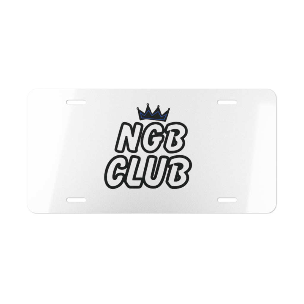 NGB Vanity Plate