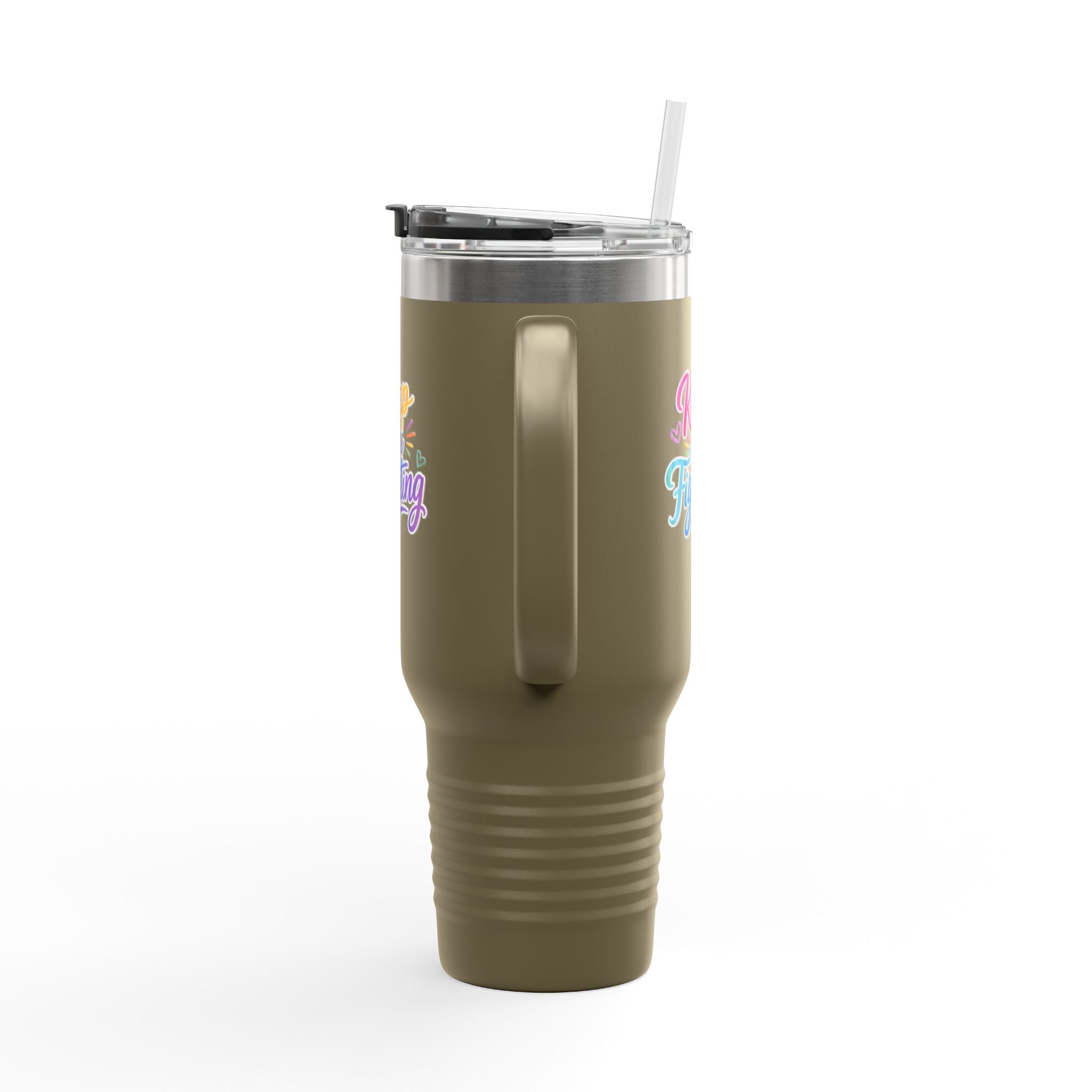Keep On Fighting Insulated Travel Mug