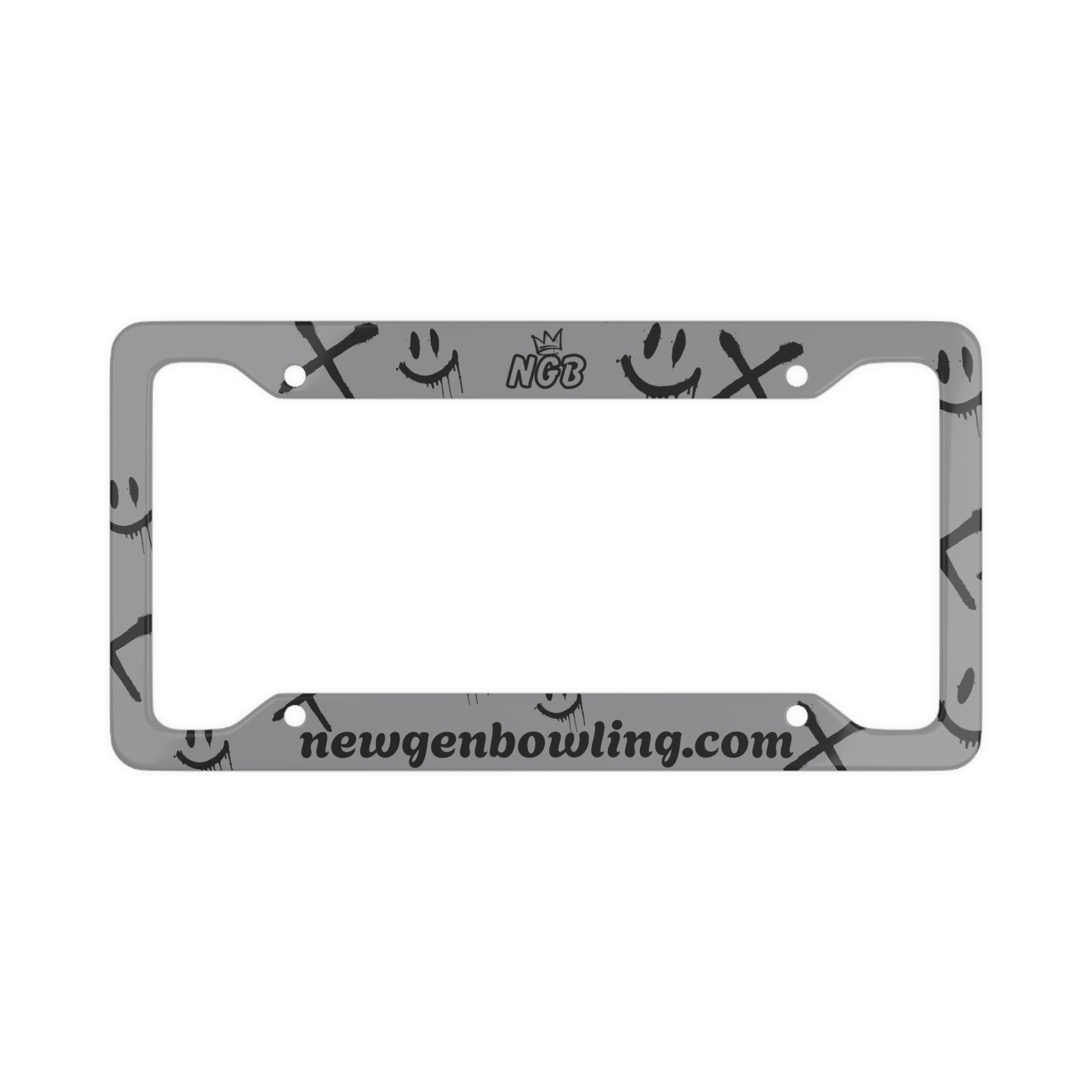 NGB Strikes & Smiles License Plate Cover