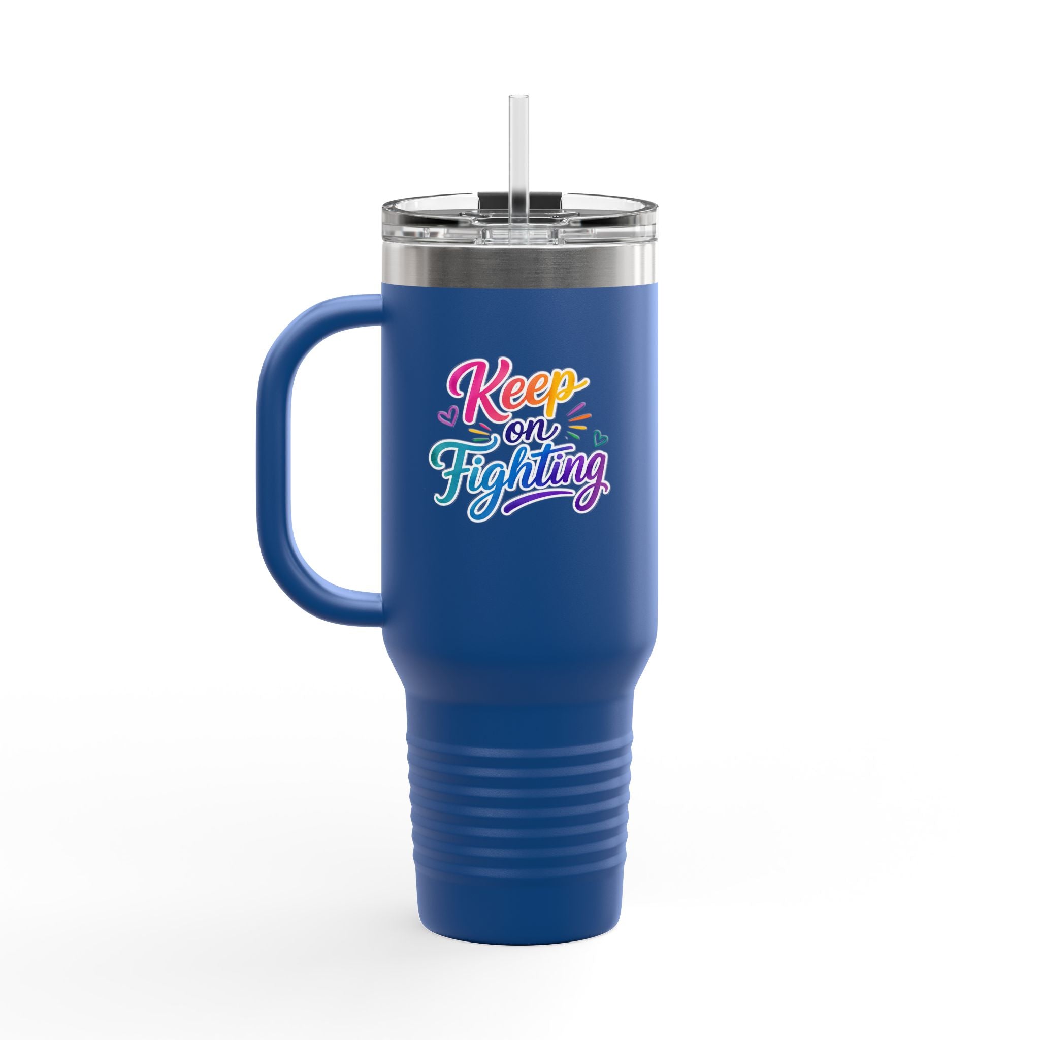 Keep On Fighting Insulated Travel Mug