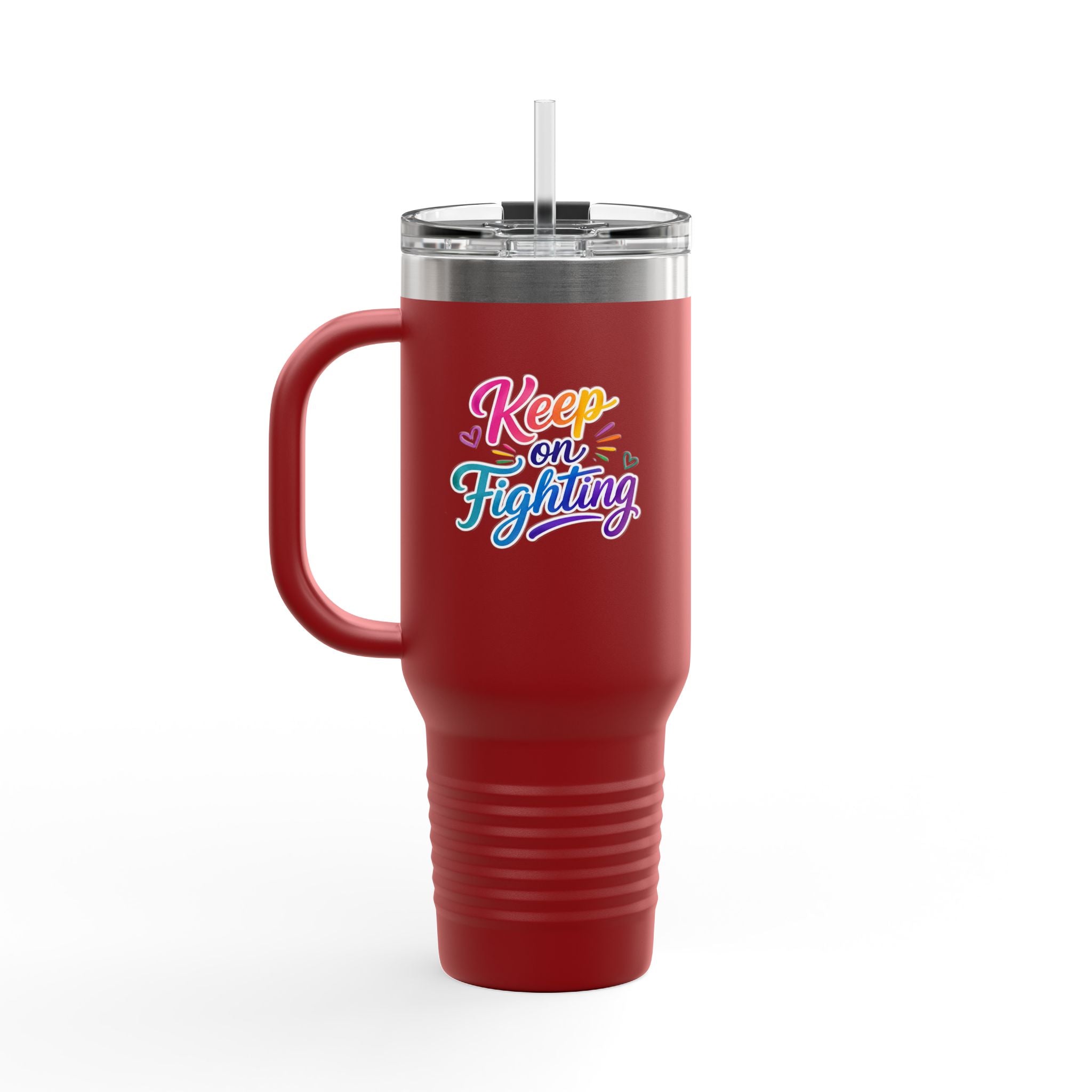 Keep On Fighting Insulated Travel Mug