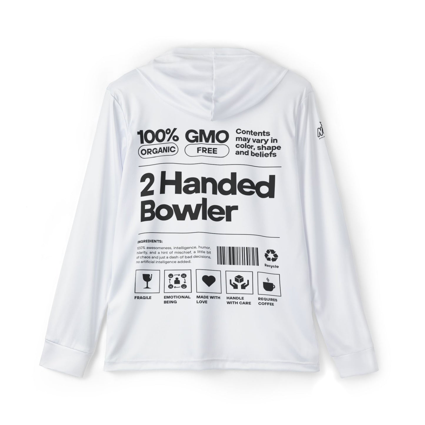 NGB 2 Handed Bowler Hoodie