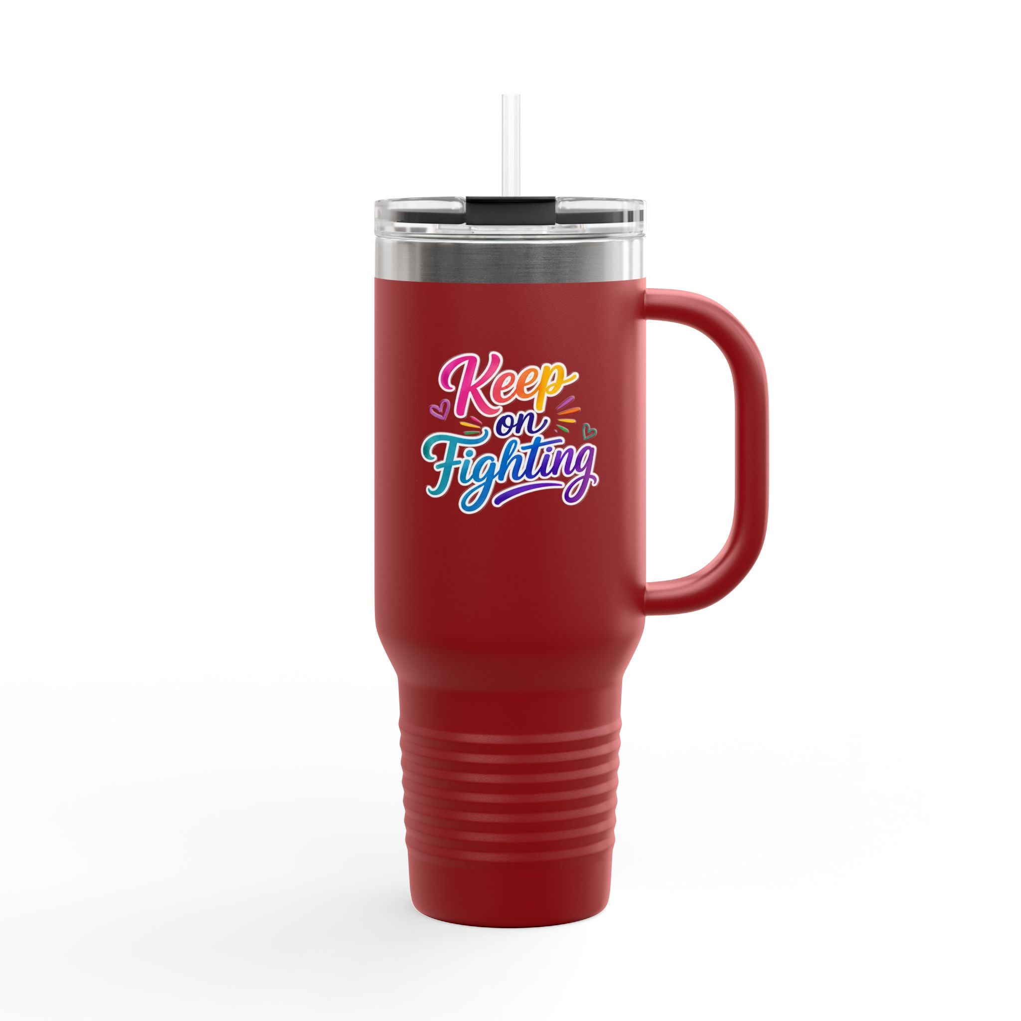 Keep On Fighting Insulated Travel Mug