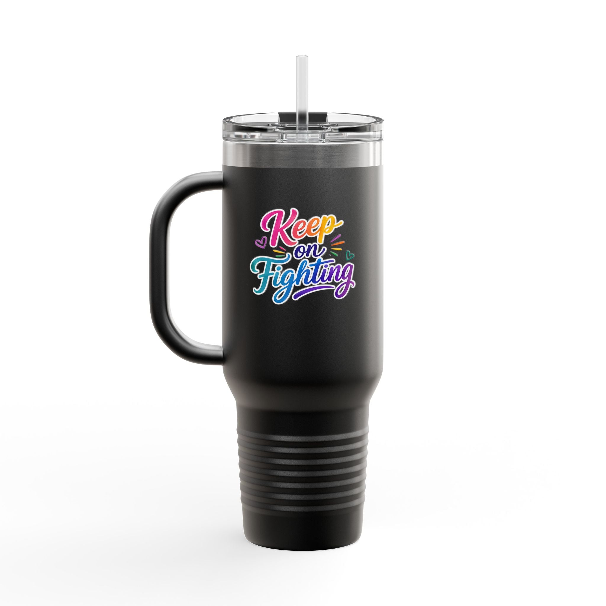 Keep On Fighting Insulated Travel Mug